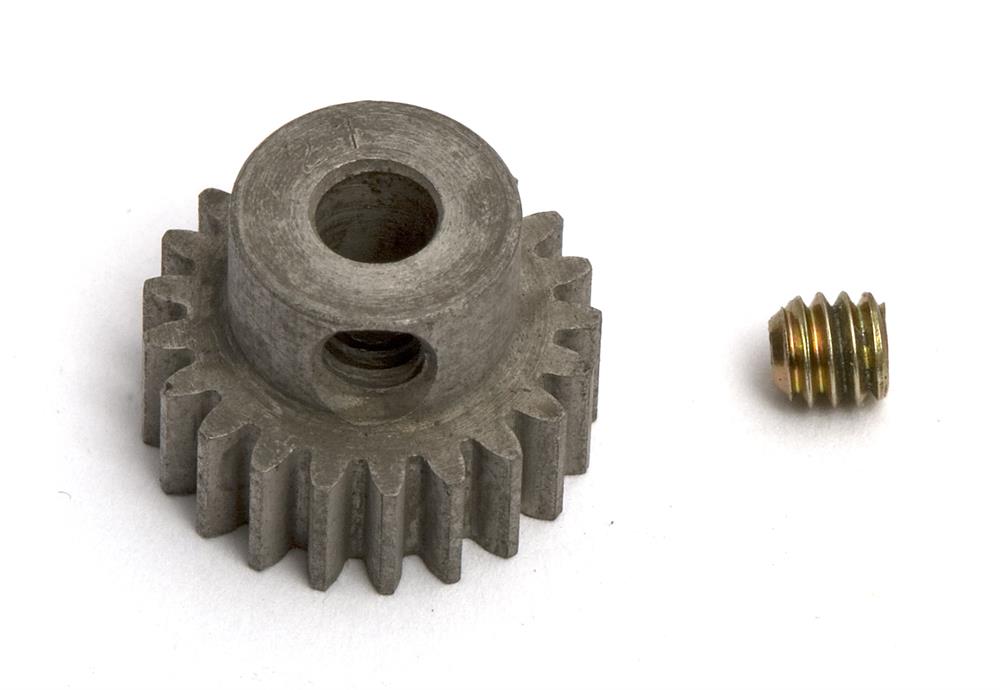 Precision Machined Pinion Gear, 21T 48P, 1/8 shaft