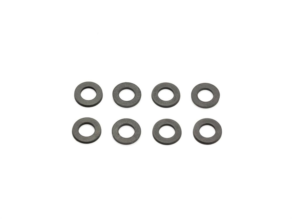 SMJ RUBBER BODY MOUNT SPACER 5mm S (5x8.5x1.0mm/8pcs)