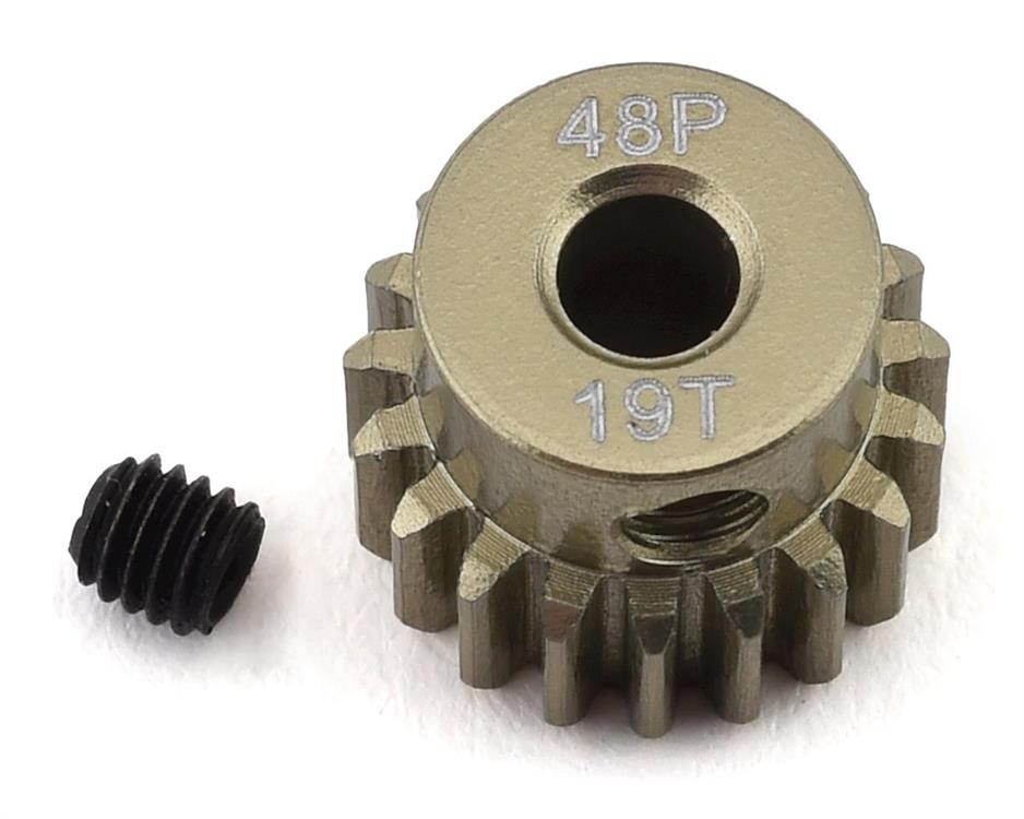 Pinion Gear alu (3.17mm Bore) (19T) 48P