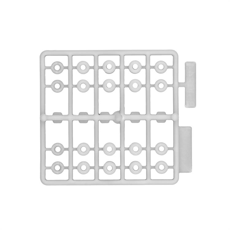 3x7x1mm SPACER, NATURAL 3x7x1mm SPACER, NATURAL