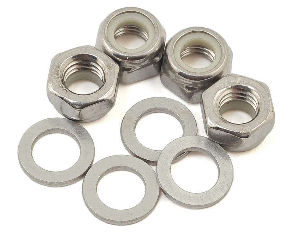 Vanquish Products VXD Universal 5mm Nylon Locking Wheel Nuts (4)