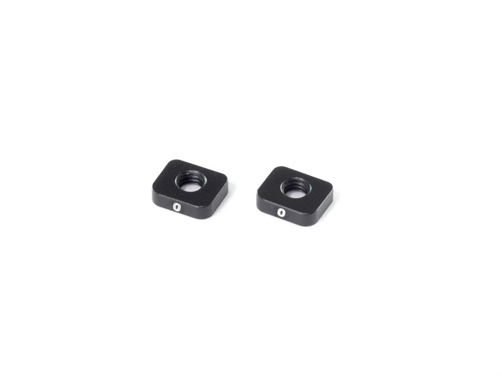 ALU SUSPENSION PLATE 0mm (2pcs)