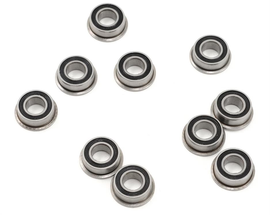 5x10x4mm Rubber Sealed Flanged "Speed" Bearing 5x10x4mm Rubber Sealed Flanged "Speed" Bearing