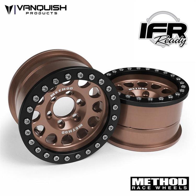 Vanquish Method 1.9 Race Wheel 105 Bronze Anodized