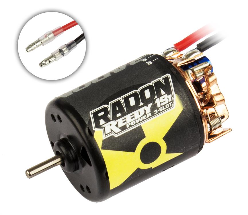 elmotor Radon 2 19T 3-Slot 3200kW, borstad