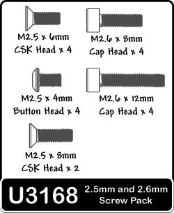 SPEED PACK - M2.5 Screws