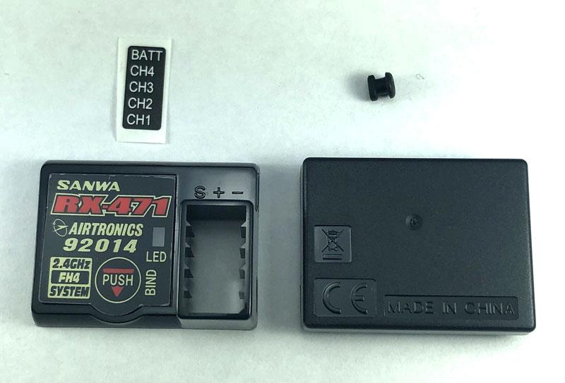 Sanwa RX-471 Receiver Case Set