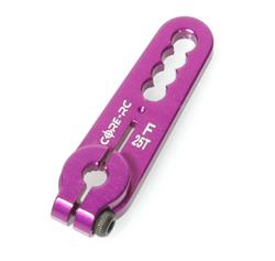 Alloy Servo Arm; Futaba Purple