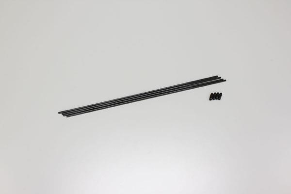 ANTENNA TUBES FOR RX - LUMIN BLACK COL : PK OF 4