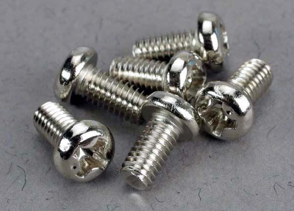 Screws M3x6mm Roundhead (6)