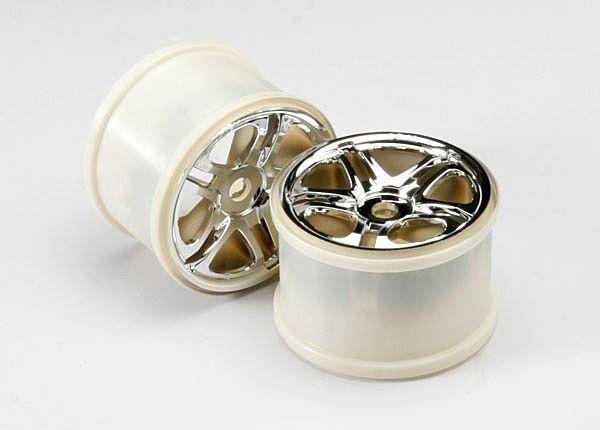 Wheels Split-Spoke Chrome (17mm) 3,8" (2)