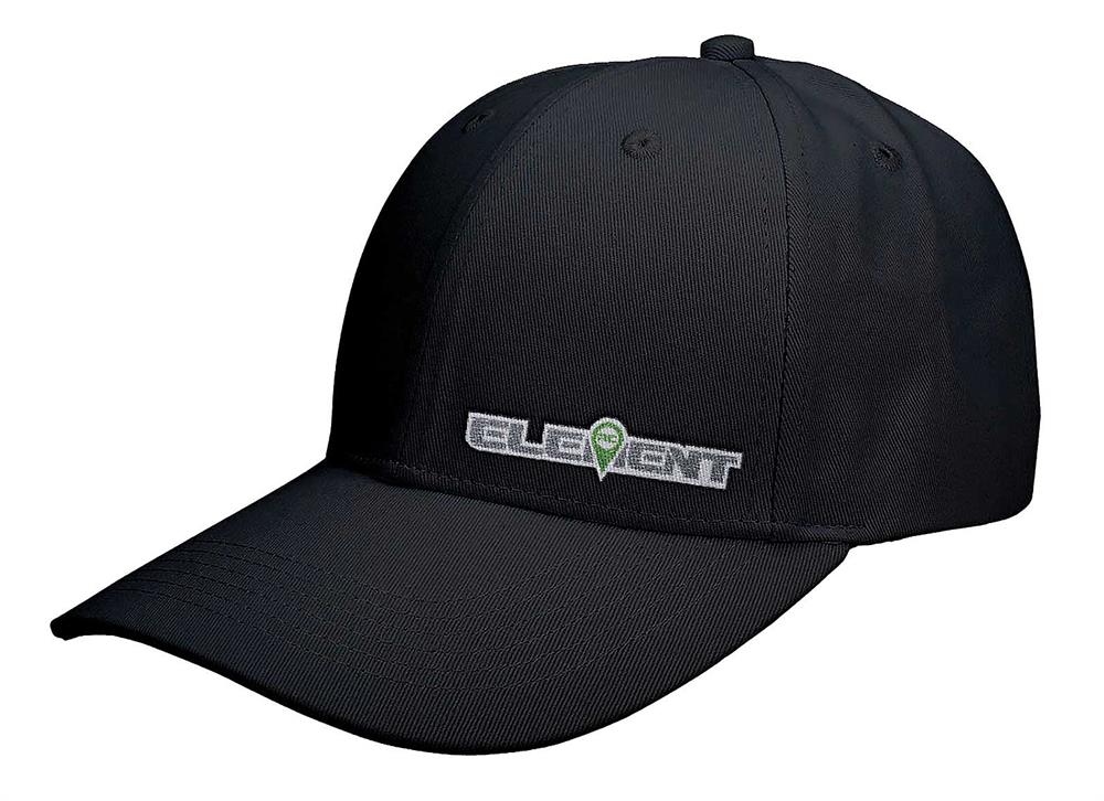 Element RC Hat, curved bill, black