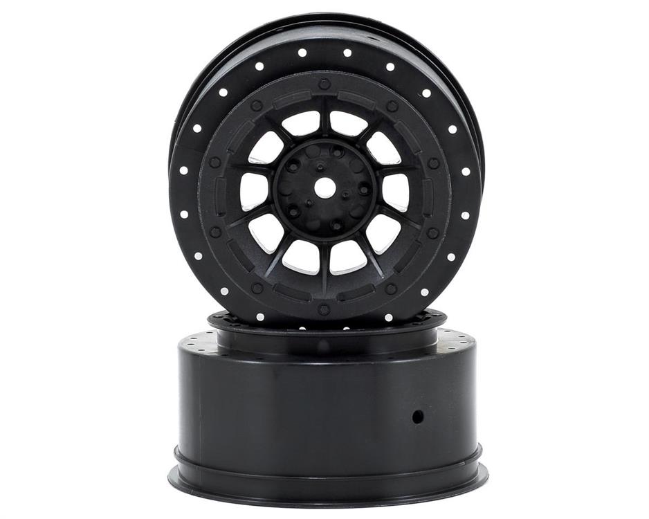 JConcepts 12mm Hex Hazard Short Course Wheels (Black) (2)