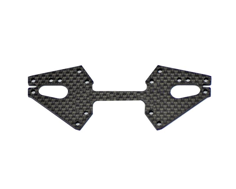 Suspension plate front top carbon F110 SF2