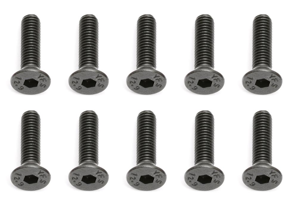 Screws, M3x12 mm FHCS