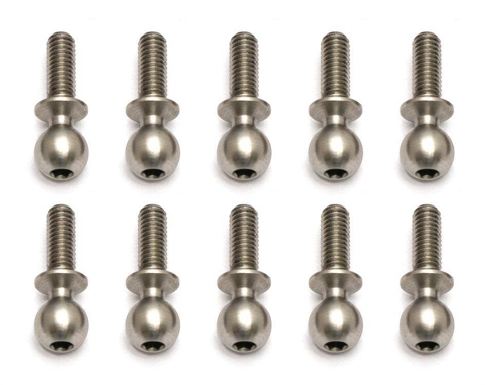 Heavy-duty Ballstuds, 8 mm, long neck