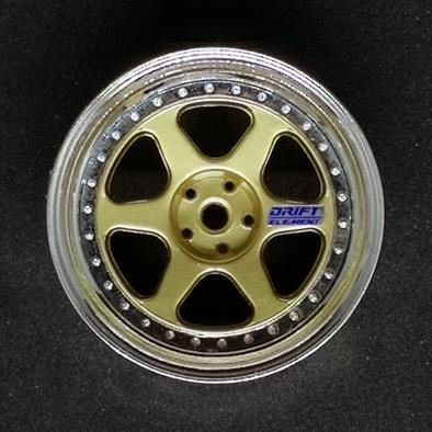 wheel Gold Chrome Lip