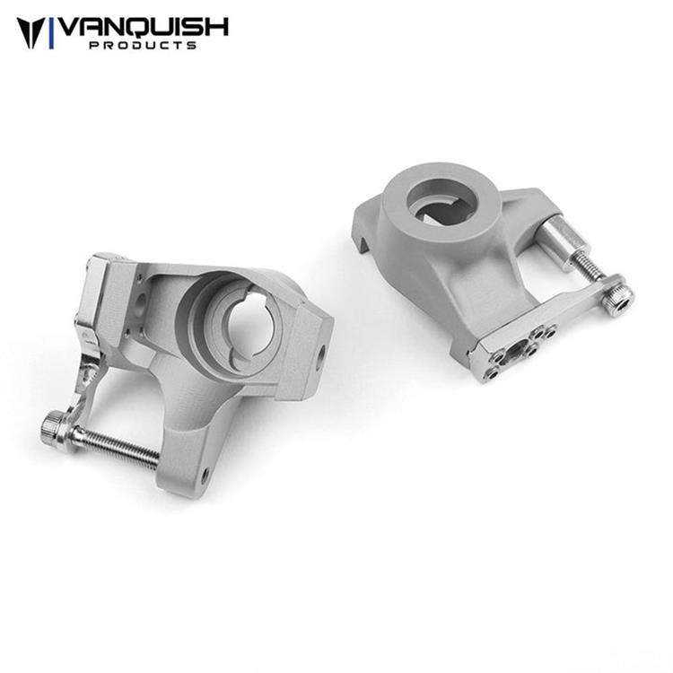 Vanquish Axial SCX10-II Knuckles Clear Anodized
