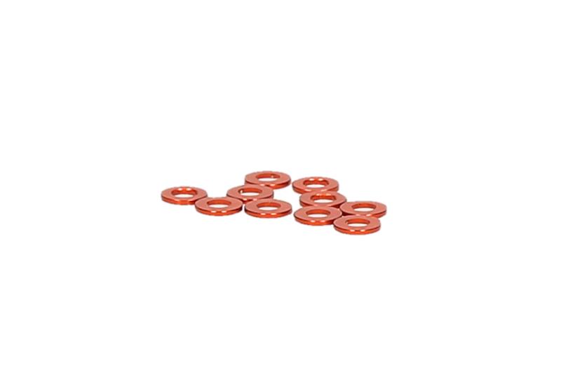 Washer 2x4x0.5mm (Orange/10pcs)