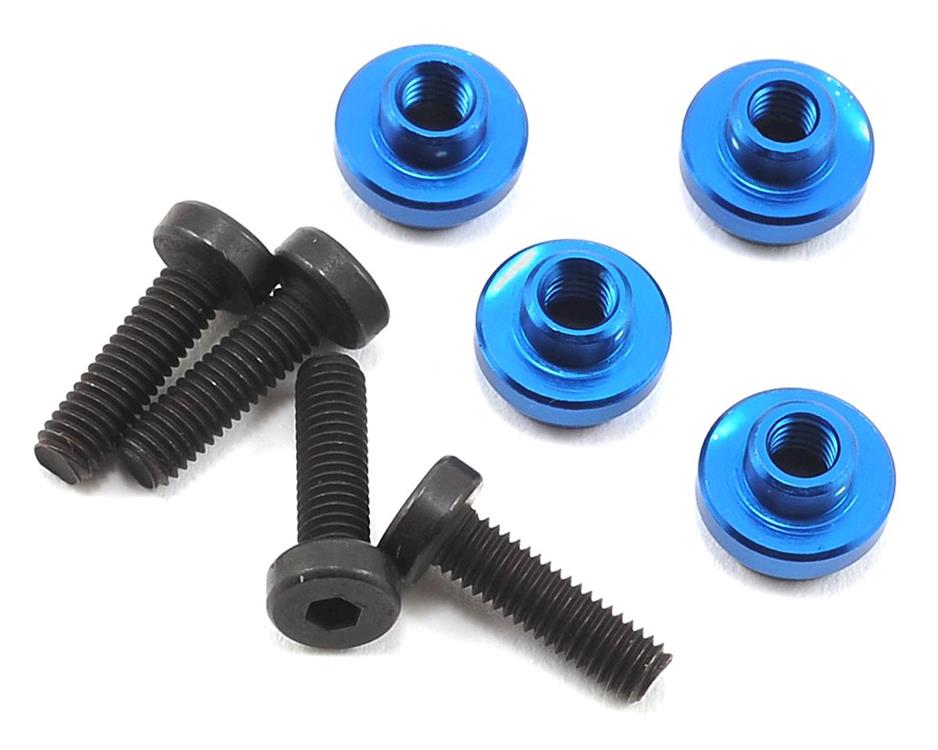 Aluminum Servo Mount Grommet (Blue)