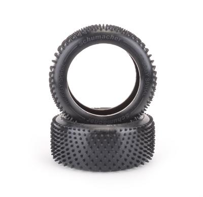 däck, Truggy Spiral Tyre - Yellow - par däck, Truggy Spiral Tyre - Yellow - par