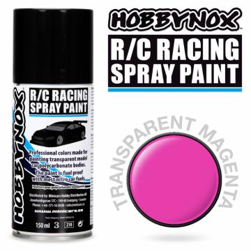 Transparent Magenta R/C Racing Spray Paint 150 ml