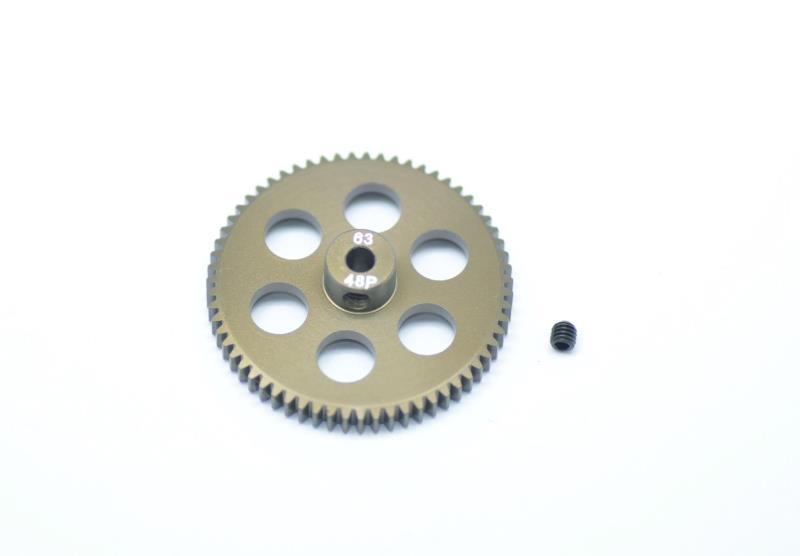 ï¿½Motor-pinion alu hard ï¿½48P / 63T