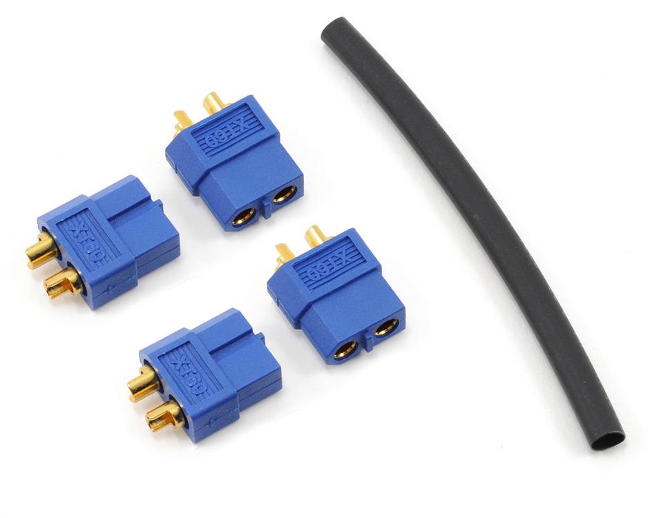 ProTek RC 3.5mm "TruCurrent" XT60 Polarized Battery Connectors (4 Female)