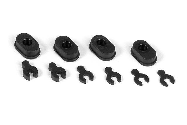 Bushings+Caster Clips