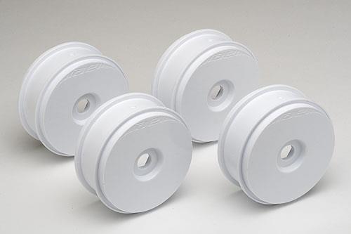 RC8 Wheels, white, 81mm