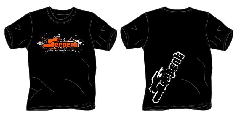 T-shirt Serpent Splash black (2XL)