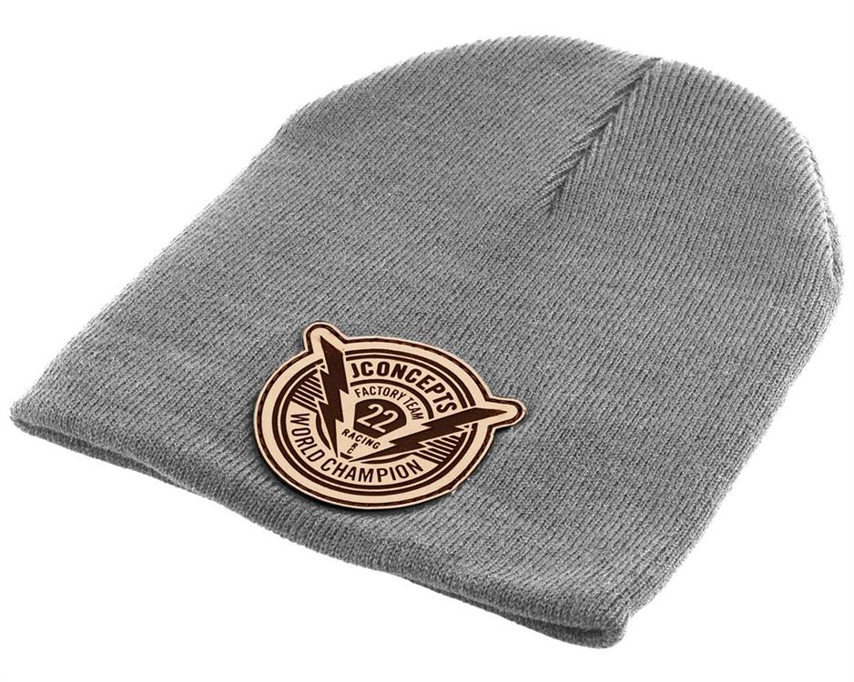 JConcepts "Forward Pursuit" 2022 Beanie (Grey) (One Size Fits Most)