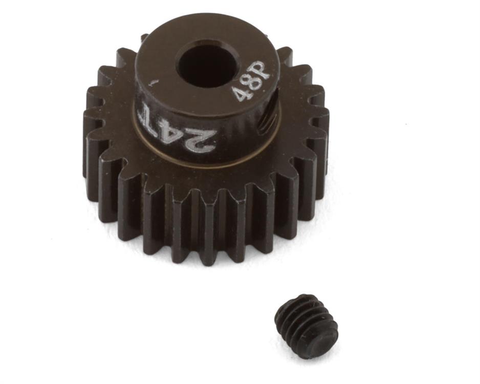 JConcepts 48P CNC-Machined Aluminum Silent Speed Pinion Gear (24T)