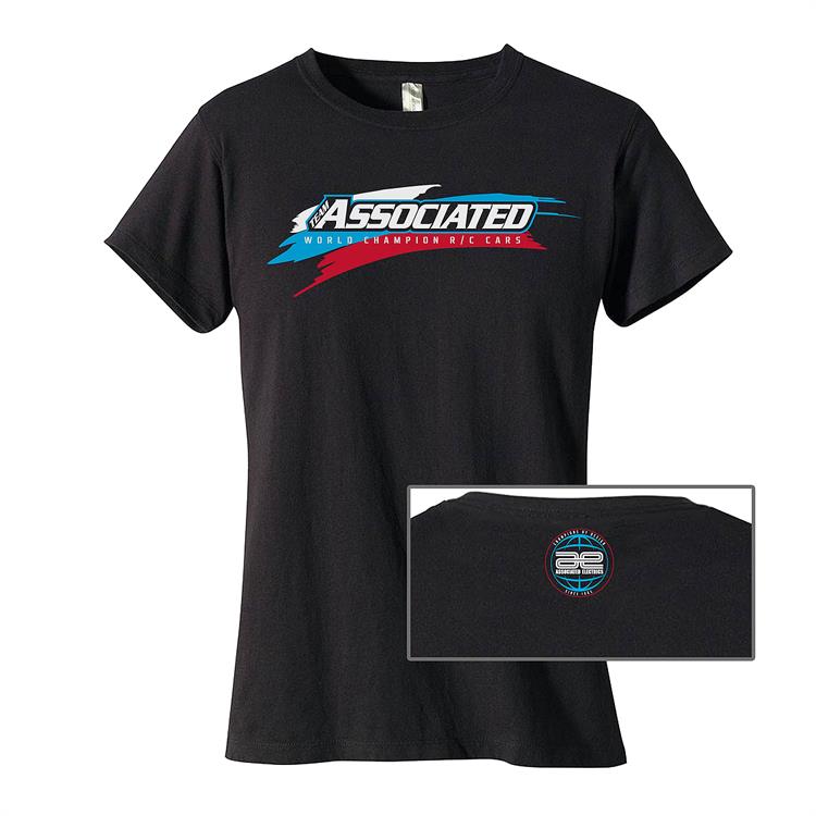 Team Associated Women's WC19 T-shirt, black, M