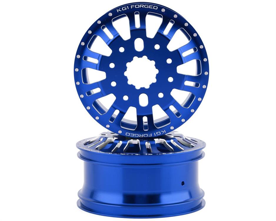 CEN KG1 KD004 DUEL Front Dually Aluminum Wheel (Blue) (2)