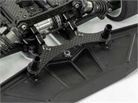 INFINITY CARBON GRAPHITE FRONT BODY MOUNT PLATE (for LONG POST)