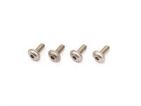 INFINITY M3x8mm TITANIUM FLANGE BUTTON HEAD SCREW (4pcs)