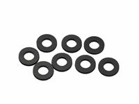 SMJ RUBBER BODY MOUNT SPACER M1.5 (6x12x1.5mm) (8)