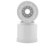 JConcepts Aggressor 2.6x3.8" Monster Truck Wheel (White) (2) w/17mm Hex