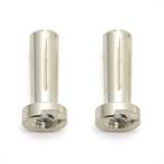 Low-Profile Bullet Connectors, 4x14 mm, qty 2