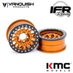 Vanquish KMC 1.9 KM445 Impact Orange Anodized