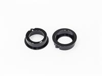 INFINITY ALUMINUM ECCENTRIC BEARING HOLDER 0.5mm (Black/2pcs)