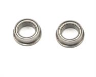 ProTek RC 1/4x3/8x1/8" Ceramic Metal Shielded Flanged "Speed" Bearing (2)