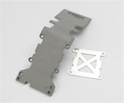 Skidplate Rear Grey T-Maxx