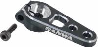 Sanwa Aluminum Servo Horn Clamp - Black (23 teeth)