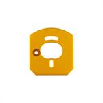 6x6 Motor Mount Plate, Gold
