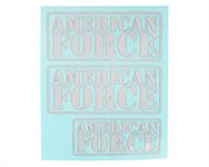 CEN American Force Decal (Silver)