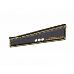 Chassis Ride Height Gauge 17 to 30mm for 1/8 Off-Road  Black Golden