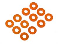 WASHER SET 3X7MM (0.5MM/1.0MM/ORANGE/6PCS) / D413-D815