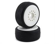 JConcepts Speed Claw Belted Tire Pre-Mounted w/Cheetah Speed-Run Wheel (White)